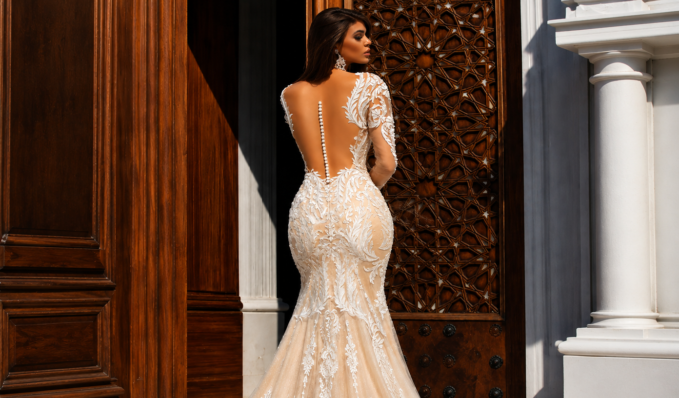 Woman in a wedding guest dress — Kissé Spring '26